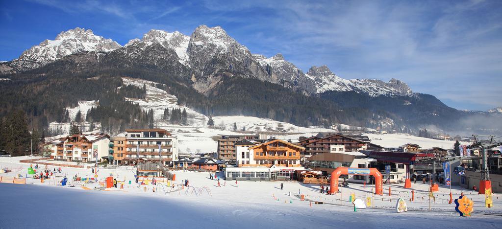 Tarlack Appartements Huetten 34 Leogang Bagian luar foto